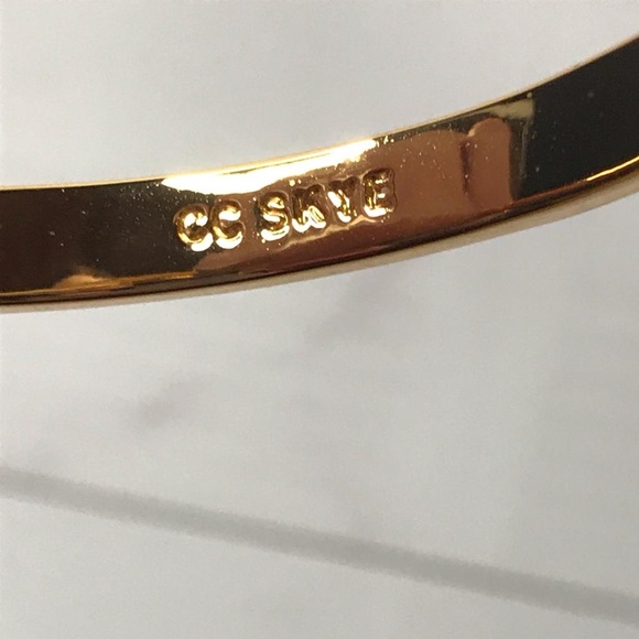 CC Skye Gold Plated Mini Spike Bangle Bracelet - Picture 5 of 5